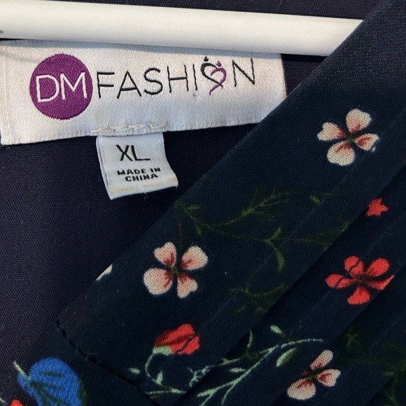 DM Fashion floral long dress, size XLarge, so cute for the fall! - Picture 4 of 4